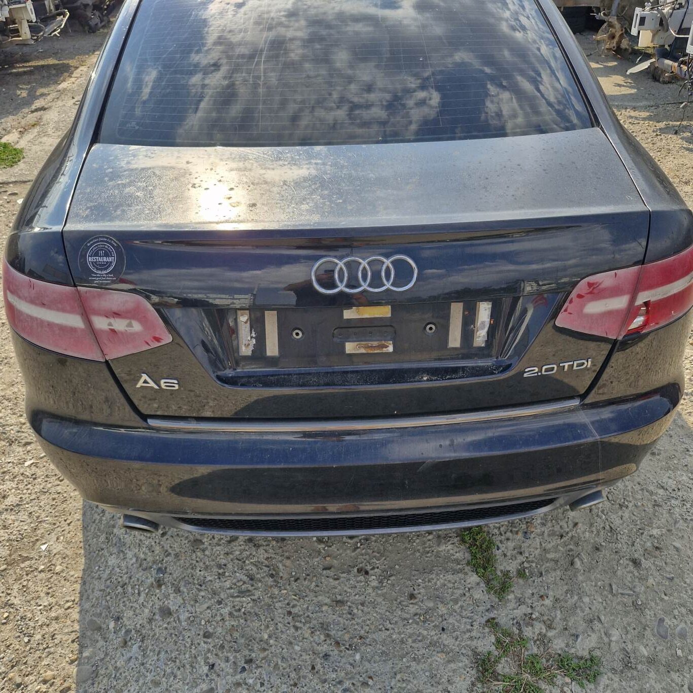 Capotă Portbagaj Audi A6 C6 (Fabr. 2008 – 2011) Motor 2.0 TDI Cod 4F5827023S Culoare L8 / Z9Y - Cod OEM 4F5827023S
