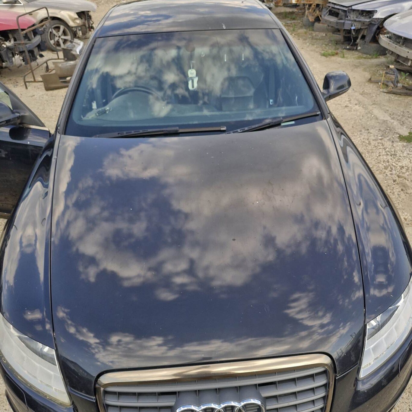 Capotă Față Audi A6 C6 (Fabr. 2008 – 2011) Motor 2.0 TDI Cod 4F0823029F Culoare L8 / Z9Y Cod OEM 4F0823029F piese auto dezmembrari Bizighesti Vigad Auto